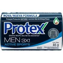 Sabonete Barra Protex Men Sport Antibacteriano Refrescante 85g Sabonete Barra Protex Men Sport Antibacteriano Refrescante 85g