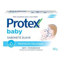 Sabonete Barra Suave Protex Baby Proteção Delicada 85g