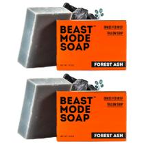 Sabonete Beast Mode Sabonete Floresta Cinzas de Carvão Eucalipto 2 Unidades Sabonete Beast Mode Sabonete Floresta Cinzas de Carvão Eucalipto 2 Unidades