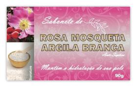 Sabonete Bionature Rosa Mosqueta E Argila Branca 90g(12un)
