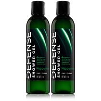 Sabonete Body Wash Defense Organic Peppermint 240 ml (pacote com 2)