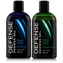 Sabonete Body Wash Defense Organic Peppermint + Tea Tree 360ml