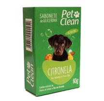 Sabonete Citronela Pet Clean 80g - PETCLEAN