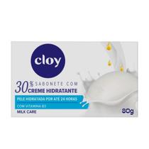 Sabonete cloy creme hidratante milk care 80g