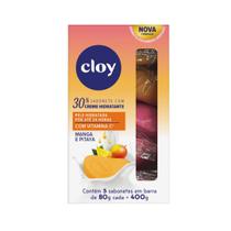 Sabonete Cloy Creme Hidratante Vitamine-C Kit 5X80 Gramas