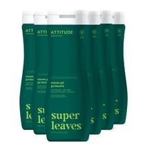 Sabonete corporal ATTITUDE Olive Leaves 473 ml (pacote com 6) Sabonete corporal ATTITUDE Olive Leaves 473 ml (pacote com 6)