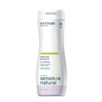 Sabonete corporal ATTITUDE para pele sensível com aveia e camomila 480 ml