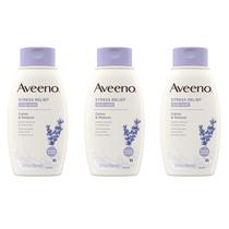 Sabonete Corporal Aveeno Stress Relief - Aveia e Óleos Essenciais - 360ml Sabonete Corporal Aveeno Stress Relief - Aveia e Óleos Essenciais - 360ml