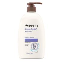 Sabonete corporal Aveeno Stress Relief com aveia calmante 975 ml