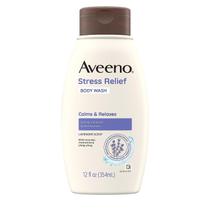 Sabonete corporal Aveeno Stress Relief para pele sensível 355ml