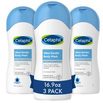 Sabonete corporal Cetaphil Ultra Gentle Refrescante 500mL x3 Aloe Vera