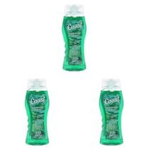 Sabonete corporal Coast Emerald Burst com hidratante de aloe, 532 ml, pacote com 3 unidades