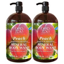 Sabonete corporal Dead Sea Collection Peach com minerais 2x2L Sabonete corporal Dead Sea Collection Peach com minerais 2x2L