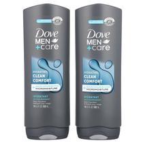 Sabonete corporal e facial Dove Men+Care Clean Comfort 530 ml x 2