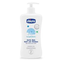 Sabonete corporal e shampoo Chicco Baby Moments Gentle 500mL