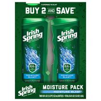 Sabonete corporal Irish Spring Hidratante Masculino Moisture Blast 530ml