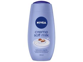 Sabonete Corporal Líquido Nivea Creme Soft Milk - 250ml