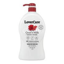 Sabonete corporal Lover's Care Leite de cabra com óleo de semente de rosa mosqueta 1200 ml