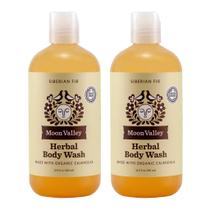 Sabonete corporal Moon Valley Herbal Siberian Fir 380 ml, pacote com 2 unidades