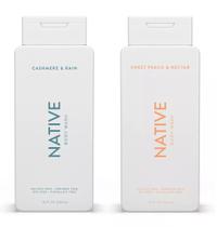 Sabonete corporal Native Sweet Peach & Nectar + Cashmere & Rain 530 ml