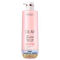 Sabonete corporal Olay Super Serum 24 horas de hidratação 550 ml para pele normal