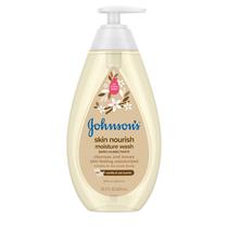 Sabonete corporal para bebês Johnson's Skin Nutrition Moisture 600mL