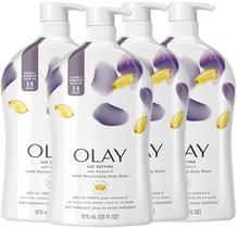 Sabonete corporal Play Age Defying com vitamina E 1L para mulheres (x4)