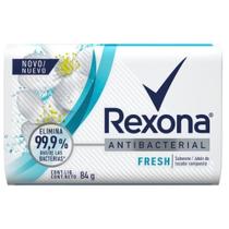 Sabonete corporal Rexona antibacterial fresh, barra, 1 unidade com 84g