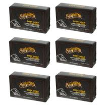 Sabonete Corporal Suavecito Aroma Âmbar Negro 170g Kit com 6 Sabonete Corporal Suavecito Aroma Âmbar Negro 170g Kit com 6