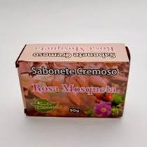 Sabonete cremoso Rosa Mosqueta 90g - Aroeira cosmética
