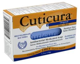 Sabonete Cuticura Deep Cleansing, perfume original de 155 ml (pacote com 3)