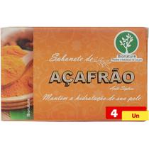 Sabonete De Açafrão 4 X 90g Bionature