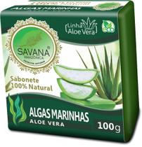 Sabonete de aloe vera babosa uso facial e corporal 100% natural diversas fragrâncias - Savana Amazônica