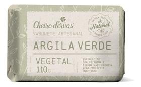 Sabonete De Argila 110g - Cheiro D'ervas - CHEIRO DE ERVAS