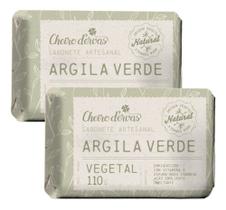 Sabonete De Argila 2 X 110g - Cheiro D'ervas - CHEIRO DE ERVAS