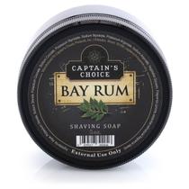 Sabonete de Barbear Captain's Choice Bay Rum 142g Sabonete de Barbear Captain's Choice Bay Rum 142g