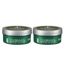 Sabonete de barbear Clubman Pinaud Classic Rich Lather 57g, pacote com 2