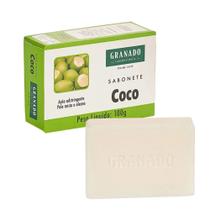 Sabonete de Coco Granado em Barra para Pele Mista e Oleosa 100g Sabonete de Coco Granado em Barra para Pele Mista e Oleosa 100g