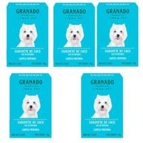 Sabonete de Coco Linha Pet Granado Anti-Séptico 100g Kit com 5 Sabonete de Coco Linha Pet Granado Anti-Séptico 100g Kit com 5