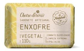 Sabonete De Enxofre Artesanal 110g - Cheiro D'ervas - CHEIRO DE ERVAS