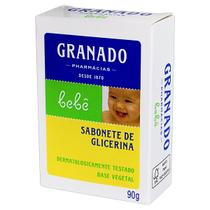 Sabonete de Glicerina Granado Bebê tradicional, barra, 90g