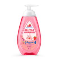 Sabonete de Glicerina Infantil Liquido Johnson's Baby Frutas Vermelhas 200ml Edição Limitada Sabonete de Glicerina Infantil Liquido Johnson's Baby Frutas Vermelhas 200ml Edição Limitada