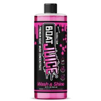 Sabonete de lavagem e cera Boat Wash & Shine Boat Juice com pH neutro 946 ml