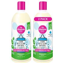Sabonete de louça Dapple Baby Foaming Refill sem perfume 900 mL (2 unidades)