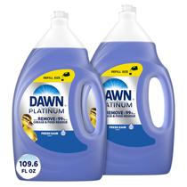Sabonete de louça Dawn Platinum Grease Removal Fresh Rain 2x1620ml