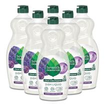 Sabonete de louça Lavanda Líquida de Sétima Geração 560mL x6 Sabonete de louça Lavanda Líquida de Sétima Geração 560mL x6