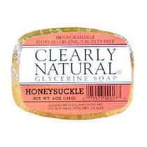 Sabonete de madressilva 4 OZ EA da Clearly Natural (pacote com 2)