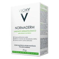 Sabonete Dermatológico Facial Normaderm Vichy 70g Sabonete Dermatológico Facial Normaderm Vichy 70g