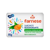 Sabonete desodorante farnese menta e bergamota 85g