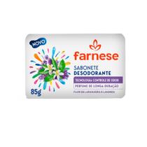 Sabonete Desodorante Flor de Laranjeira e Lavanda 85g Farnese